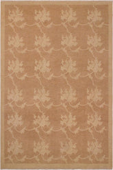handmade Transitional Kafkaz Lt. Brown Beige Hand Knotted RECTANGLE 100% WOOL area rug 9 x 12